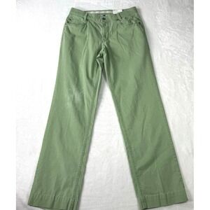 Hiltl Pants Mens 32x31 Green The Ultimate Trousers Contemporary Fit Chino